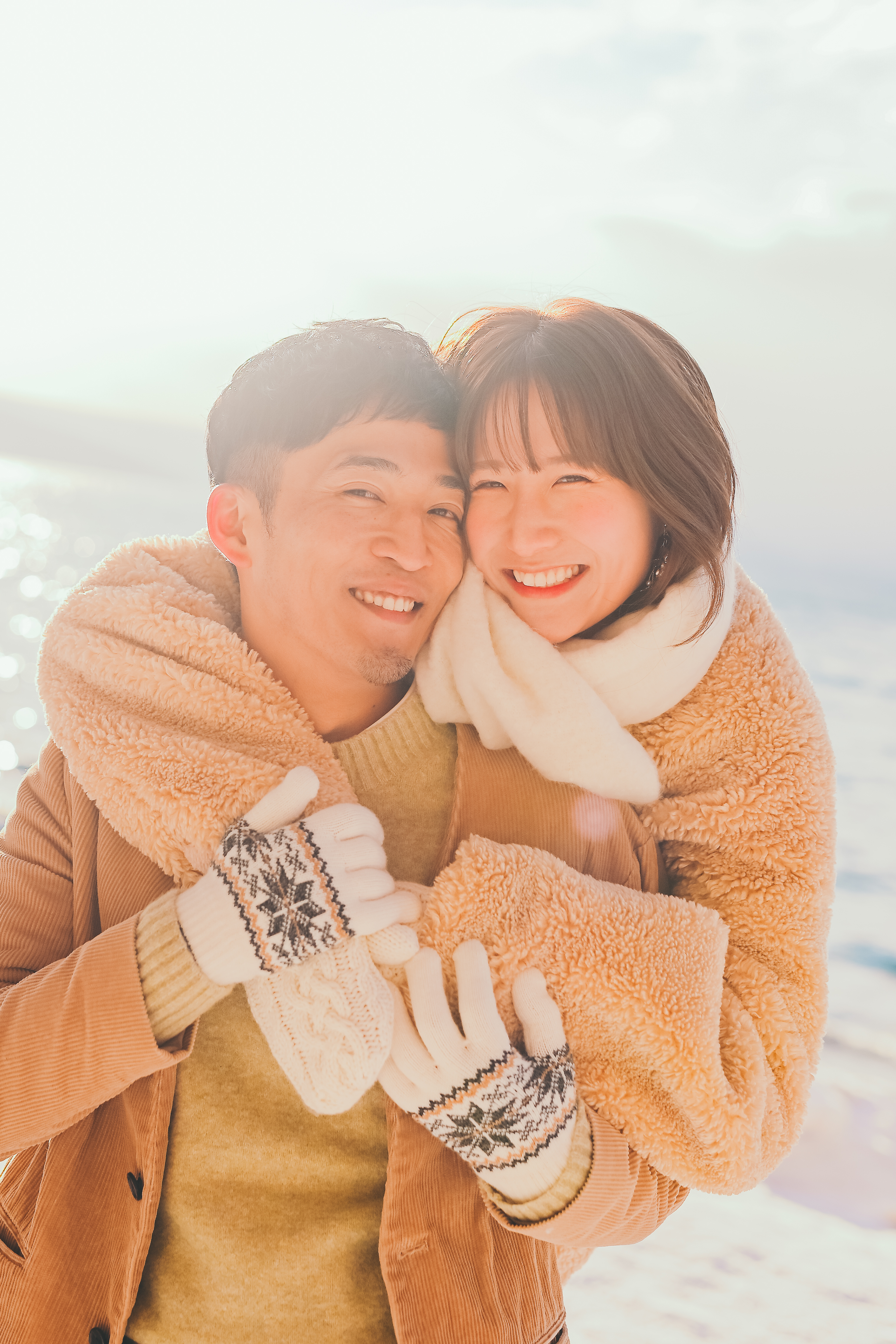 冬のウエディングフォト